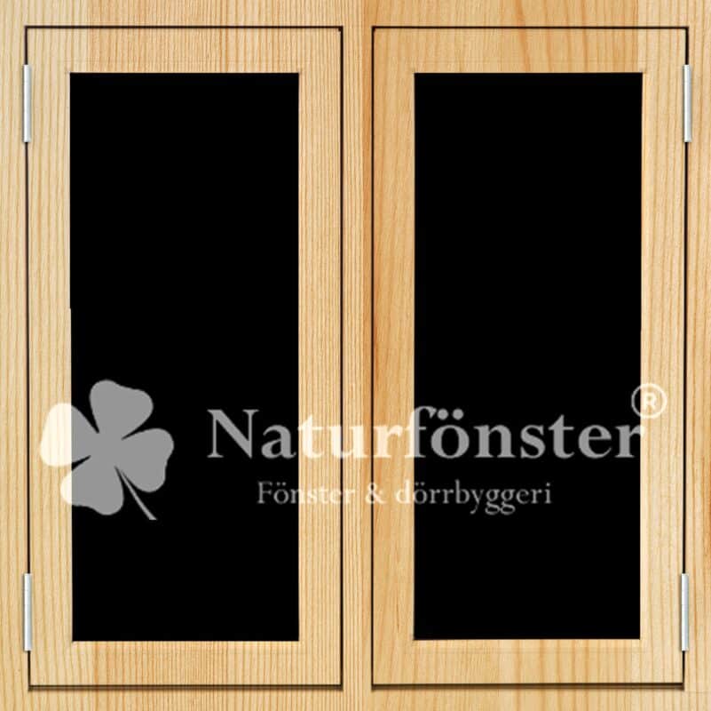 Omålat obehandlat lackat linolja 2 luftsfönster tvåluft fönster