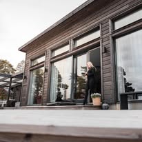 skjutdörr vikdörr skjutparti vikparti uterum Borlänge